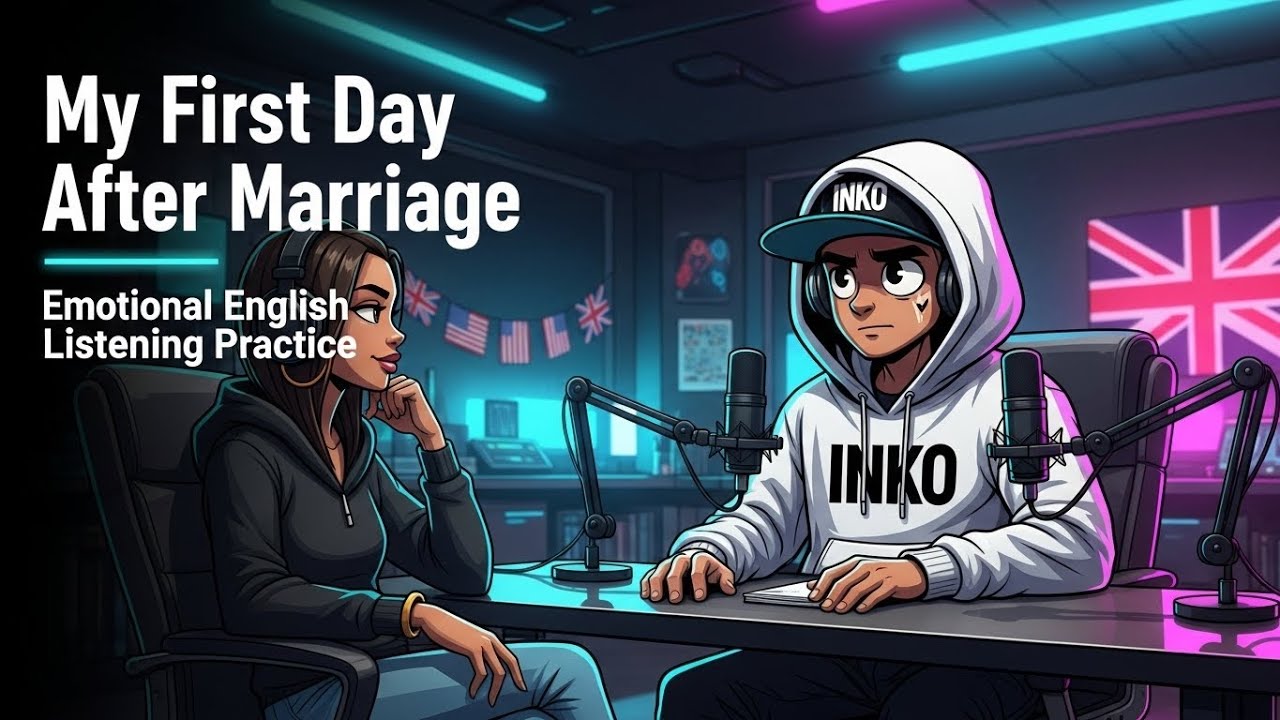 My First Day After Marriage 💍  An Emotional Story to Learn English