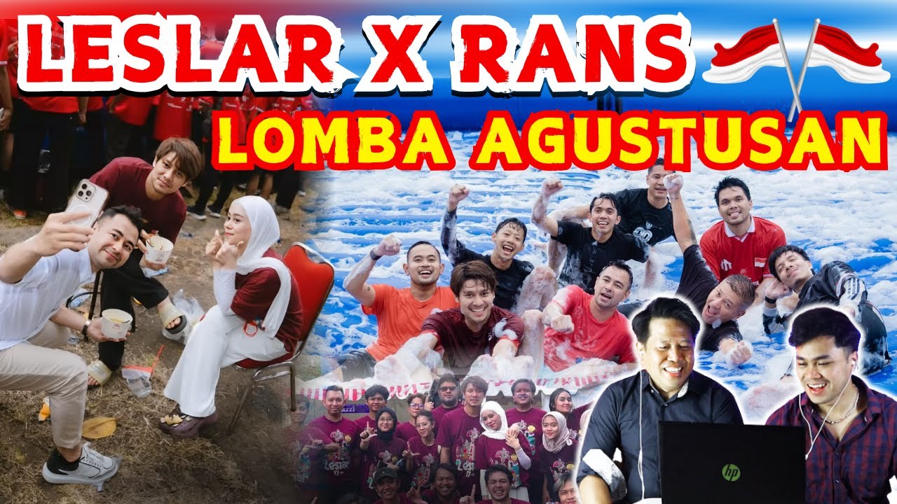 LESLAR X RANS LOMBA 17 AGUSTUSAN, SERU BANGET! RAYAKAN HUT RI KE 80 TAHUN