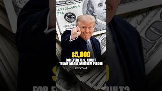 $5,000 for every U.S. adult #Trump makes midterm #pledge Update