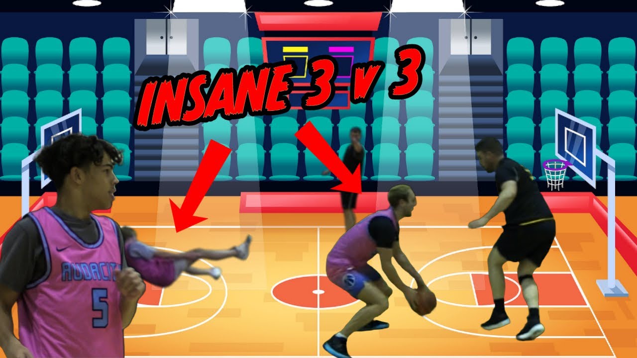 CALL A JANITOR becasue THE COURTS' WET *INSANE 3v3 BASKETBALL* YouTube