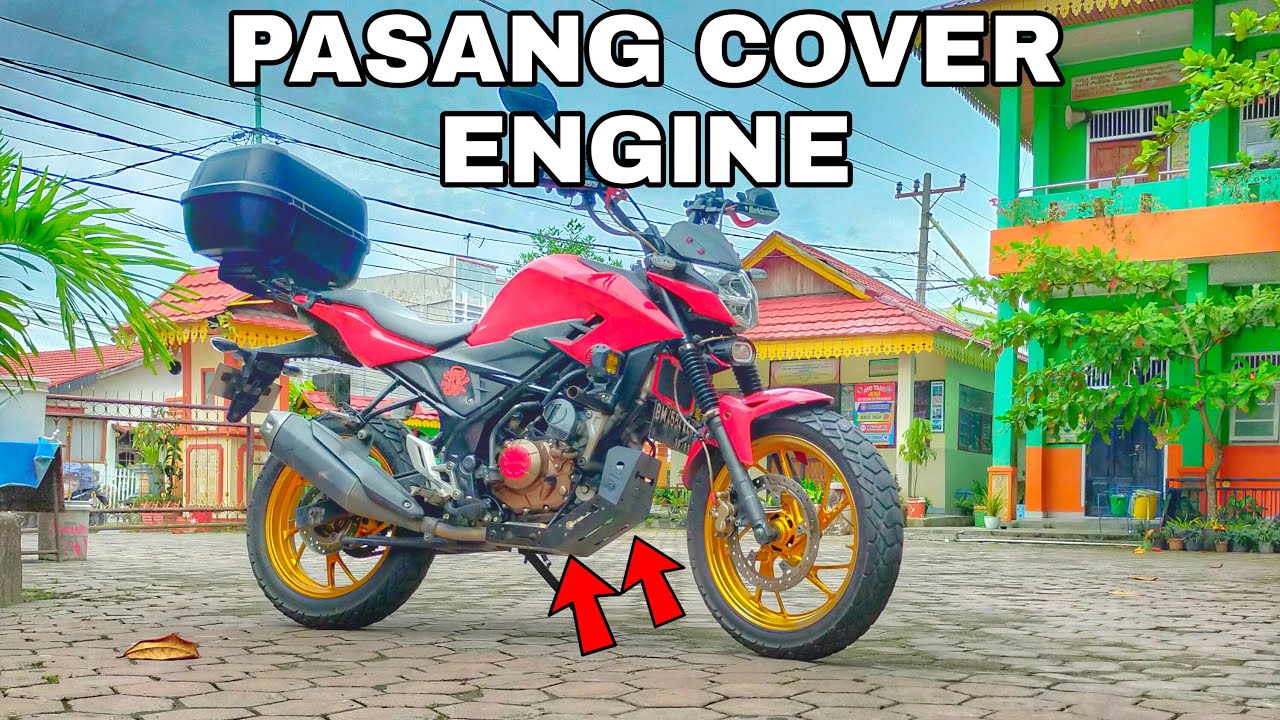 PASANG COVER ENGINE CB150R YouTube