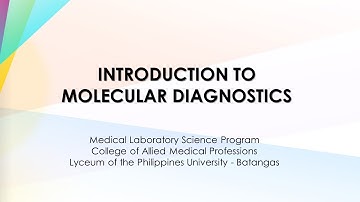 Introduction to Molecular Diagnostics