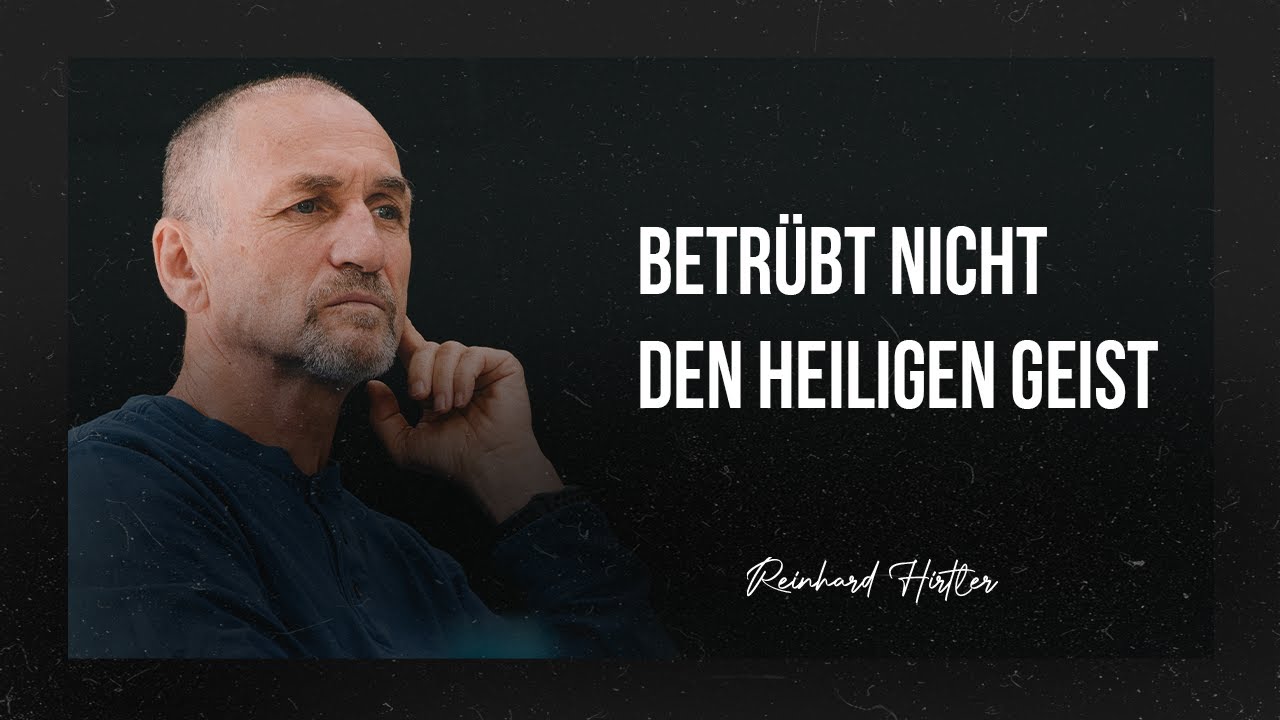 betrübt nicht den Heiligen Geist