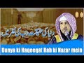 Dunya ki haqeeqat rab ki nazar mein  by hafiz javeed usman rabbani