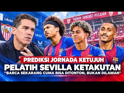 4djarum x feritoto - 🔵🔴KITA TIDAK BISA LAWAN BARCA!" 😱 Pelatih Sevilla Kena Mental Duluan!?🔵🔴