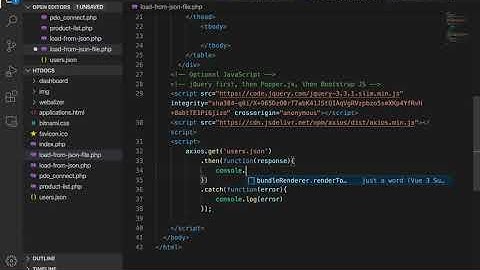 透過 axios 讀取外部資料並經由 jQuery 顯示在頁面上