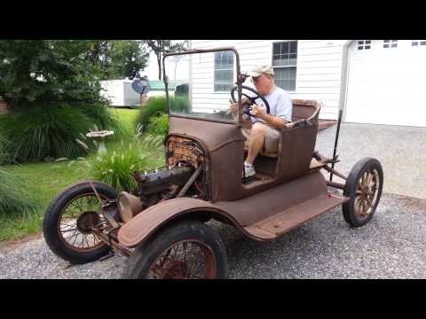 Model T Ford Starts after 60+ years