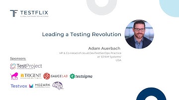 “Leading a Testing Revolution” by Adam Auerbach | TestFlix 2020