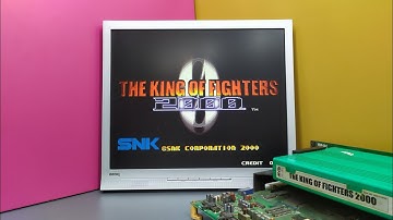 THE KING OF FIGHTERS 2000 by SNK, NEO-GEO Cartridge, MVS, Arcade Pcb, 2000