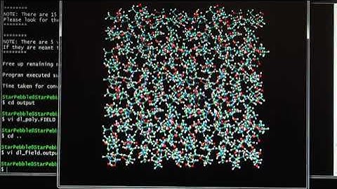 DL_FIELD tutorial - setting up a solvated force field models.