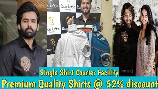 Premium Quality Celebrities Shirts | 52% Off | Single Shirt Courier | All Over India @ Rs.80/- only