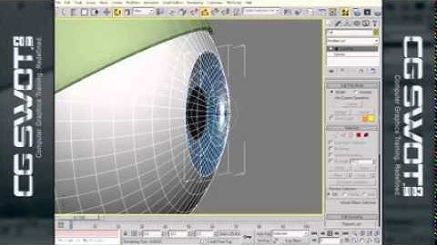 3D Character Eyes in 3DS Max    Video Tutorial 2 clip16