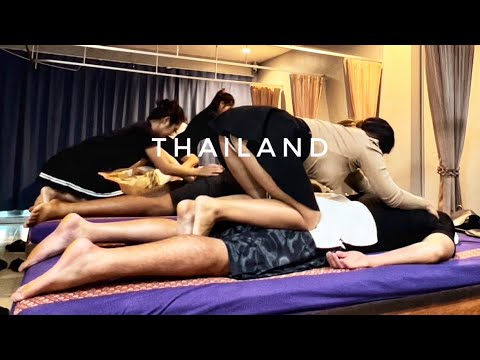 MY FAVORITE Massage Girl in Thailand: ASMR massage