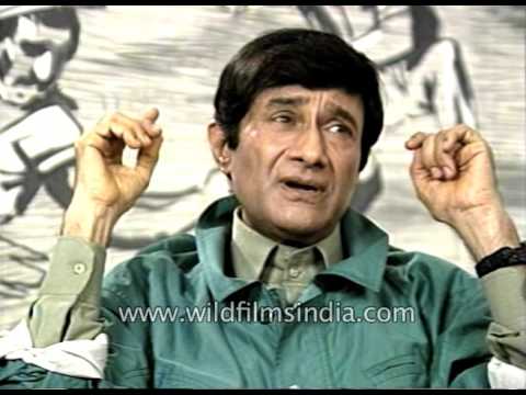 Dev Anand Indian film actor on his own popularity Jewel Thief and Raat Akeli hein song