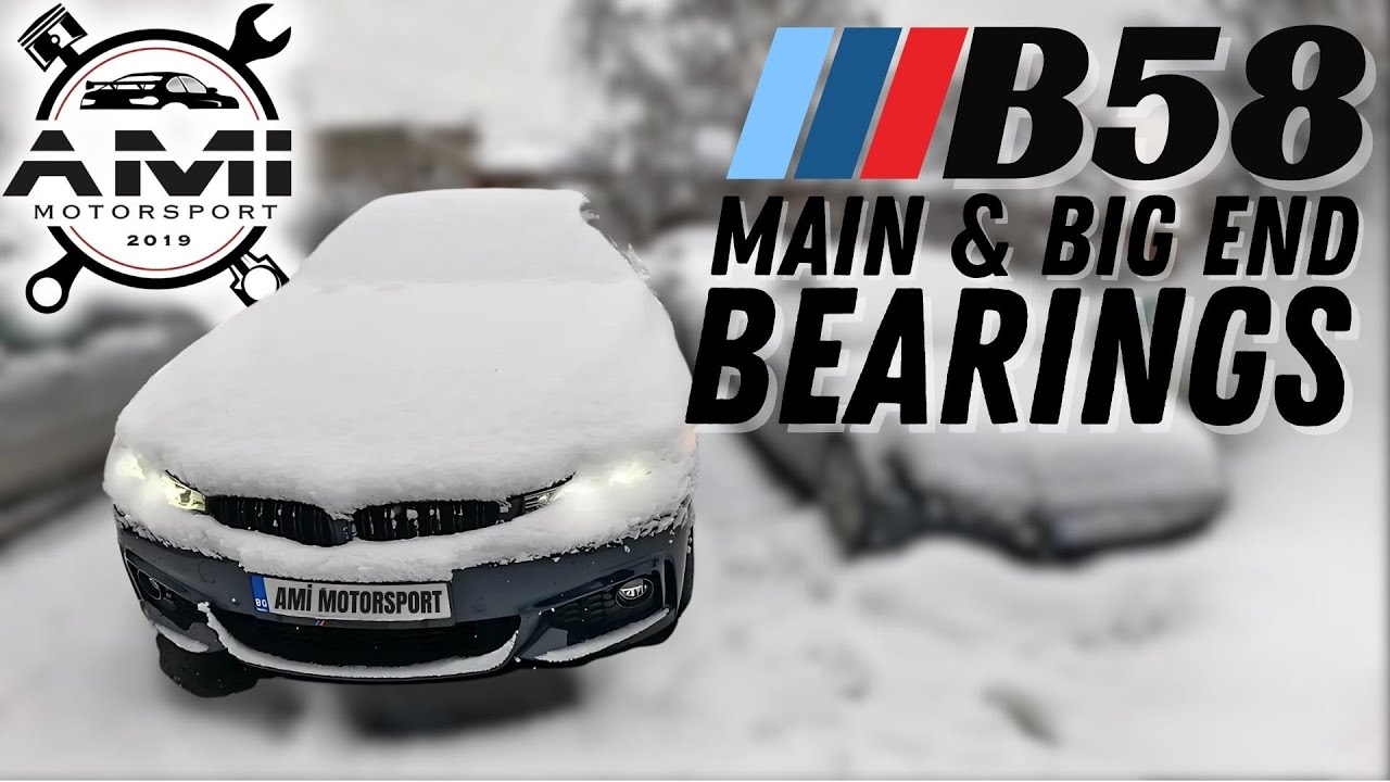 BMW B58: Main & Big End Bearings Maintanence // AMI MOTORSPORT™️