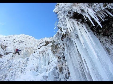 Torpantau Falls Ice Climbing