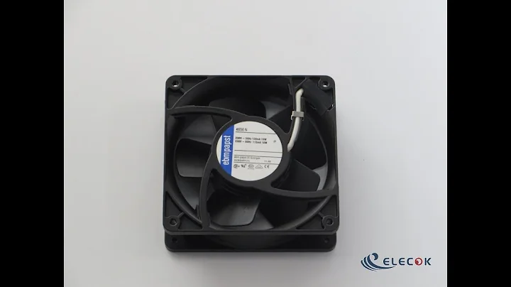 TYP 4656N 230V   50/60HZ  19/18W AC dual ball radiator fan  refurbishment