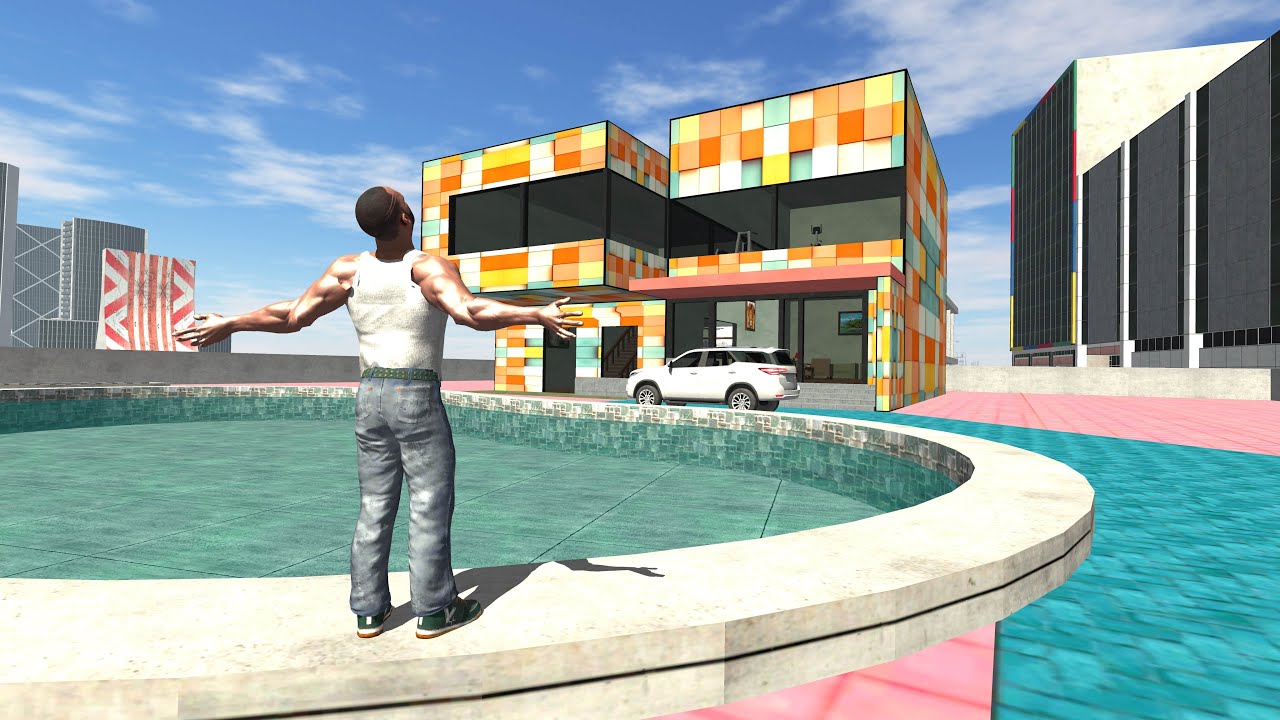 Franklin House Color Change - INDIAN BIKES DRIVING 3D