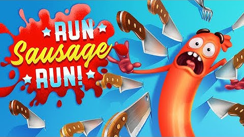 Run Sausage Run!-Gameplay Showcase(iOS,Android)