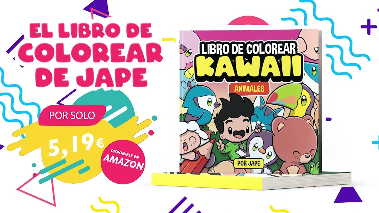 Dibujos de Animales KAWAII para colorear -Preciosos