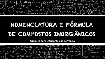 Como se dá a nomenclatura dos compostos Inorganicos?