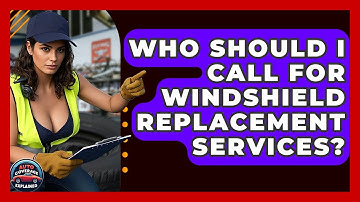 Who Should I Call For Windshield Replacement Services? - Auto Coverage Explained