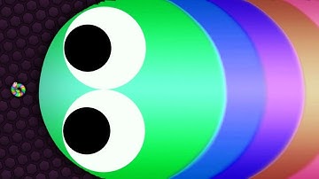 Slither.io Troll Tiny Snake vs Giant Snakes - Epic Slitherio Gameplay