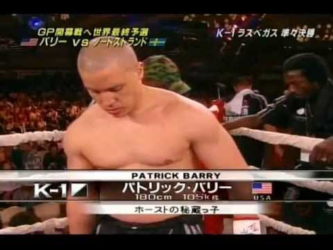 Pat Barry VS Rickard Nordstrand "K-1 WGP 2007"