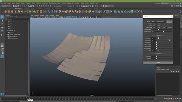 Maya Poly Tool R&D - polyUnfoldFx - Automatic create polygon unfold motion