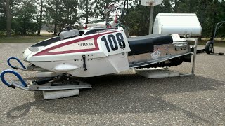 2015 Pro Vintage Racing - 1973 Yamaha SR 292 and 1971 Arctic Cat