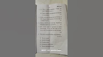 BBYET 143 TEE question paper IGNOU BSCG june 2023