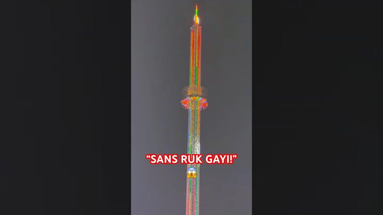“Sans Ruk Gayi! Dubai Global Village Ka Sabse Khatarnak Jula 😱 | Heart-Stopping Ride!” 