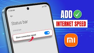 How to Add an Internet Speed Indicator on Xiaomi Status Bar | Display Net Speed Meter on Mi Screen screenshot 5