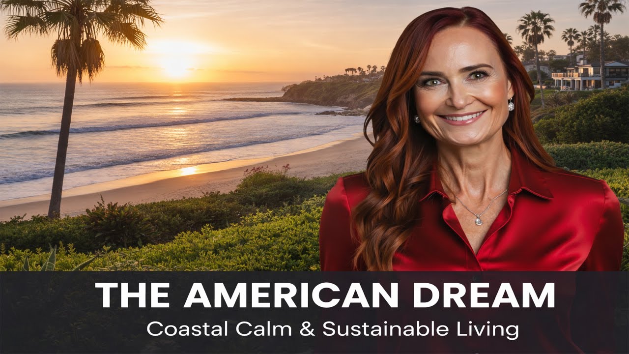 The American Dream | Coastal Calm & Sustainable Living in Encinitas 🌴 | Gillian Roehrig Real Estate