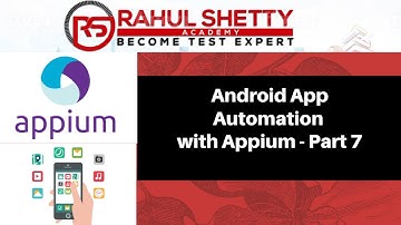 Hybrid Android App Automation with Appium - Part 7 | Rahul Shetty