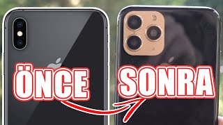 iPhone XS'i 35 TL'ye iPhone 11 Pro'ya Çevirdik! (iPhone 15 XS FR R 2X Pro Oldu!) iPhone XS'i 35 TL'ye iPhone 11 Pro'ya Çevirdik! (iPhone 15 XS FR R 2X Pro Oldu!)