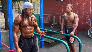 Volume Calisthenics Workout With @Master Shredda