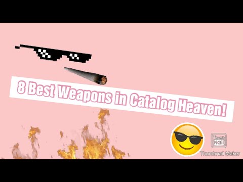 Best Weapons In Catalog Heaven How To Make People Think Your A Pro Youtube - best weapons in roblox catalog heaven 2019