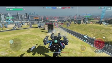 Unstoppable crisis 🔥 in the battlefield #warrobots 