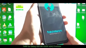 TWRP for Galaxy A50 SM-A505F ASH2 Firmware