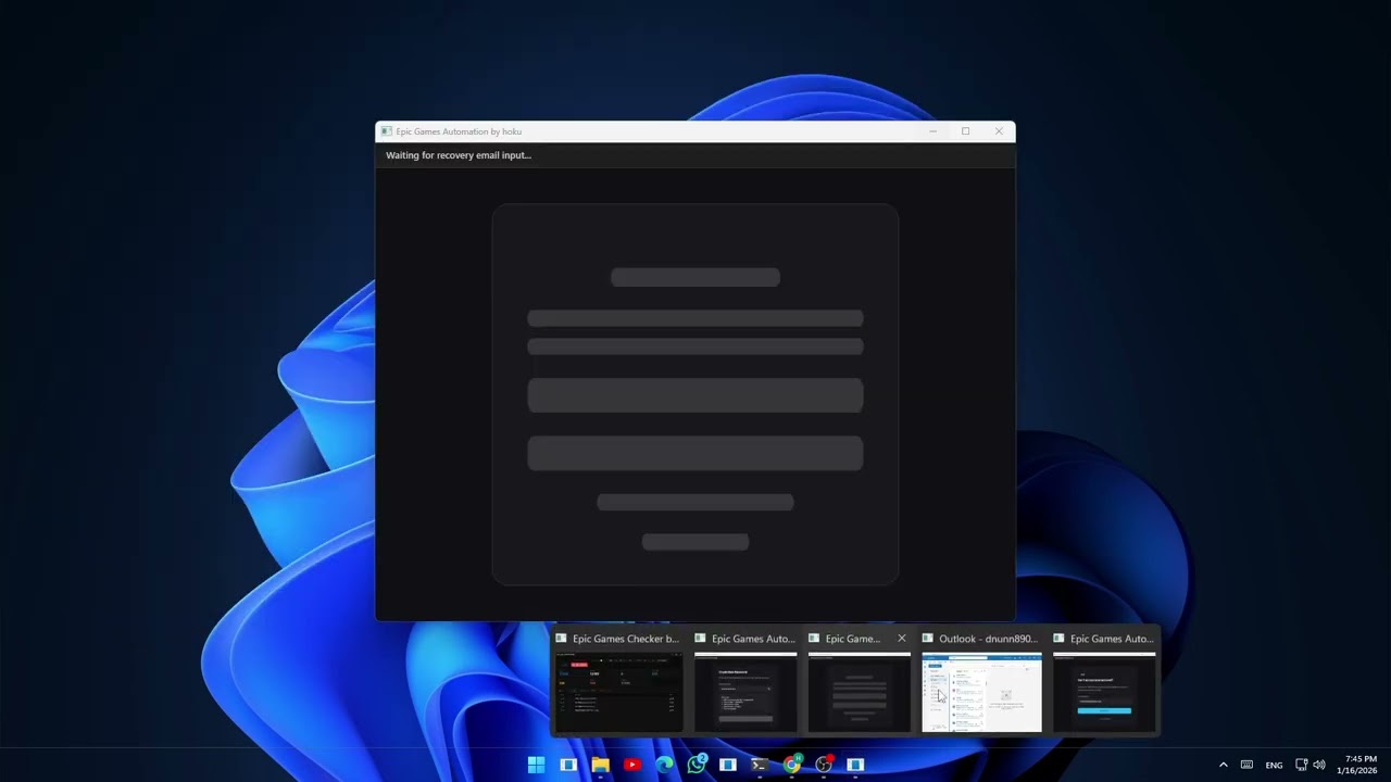 EpicGames Checker | Op and FAST | Best in the market!!