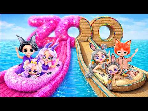 ¡Familia de Zootopia 2 de Vacaciones! Manualidades de Cartón y de Peluche para Muñecas