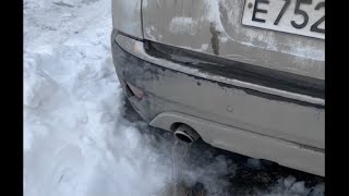 Kaptur #63 Автозапуск зимой, замерз глушитель