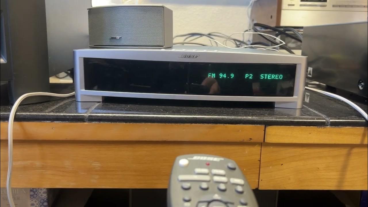 Bose 321 Series ii Sound System with Remote; Tested YouTube