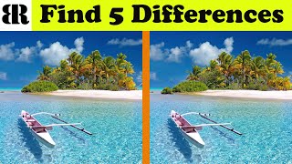 Find The Difference | Spot 5 Differences | Very Hard - Only Geniuses Find ALL | 10 Rounds | Holiday screenshot 4