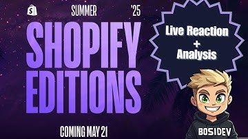 [LIVE STREAM] Shopify Edition Summer 