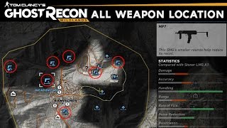 Ghost Recon Wildlands - How to Unlock All Weapons & Gun Parts (All Weapons Locations)