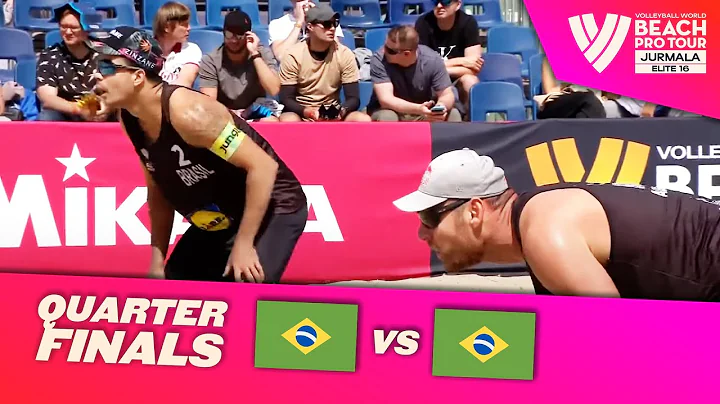 Andre/George vs. Alison/Guto - Quarterfinal Highli...