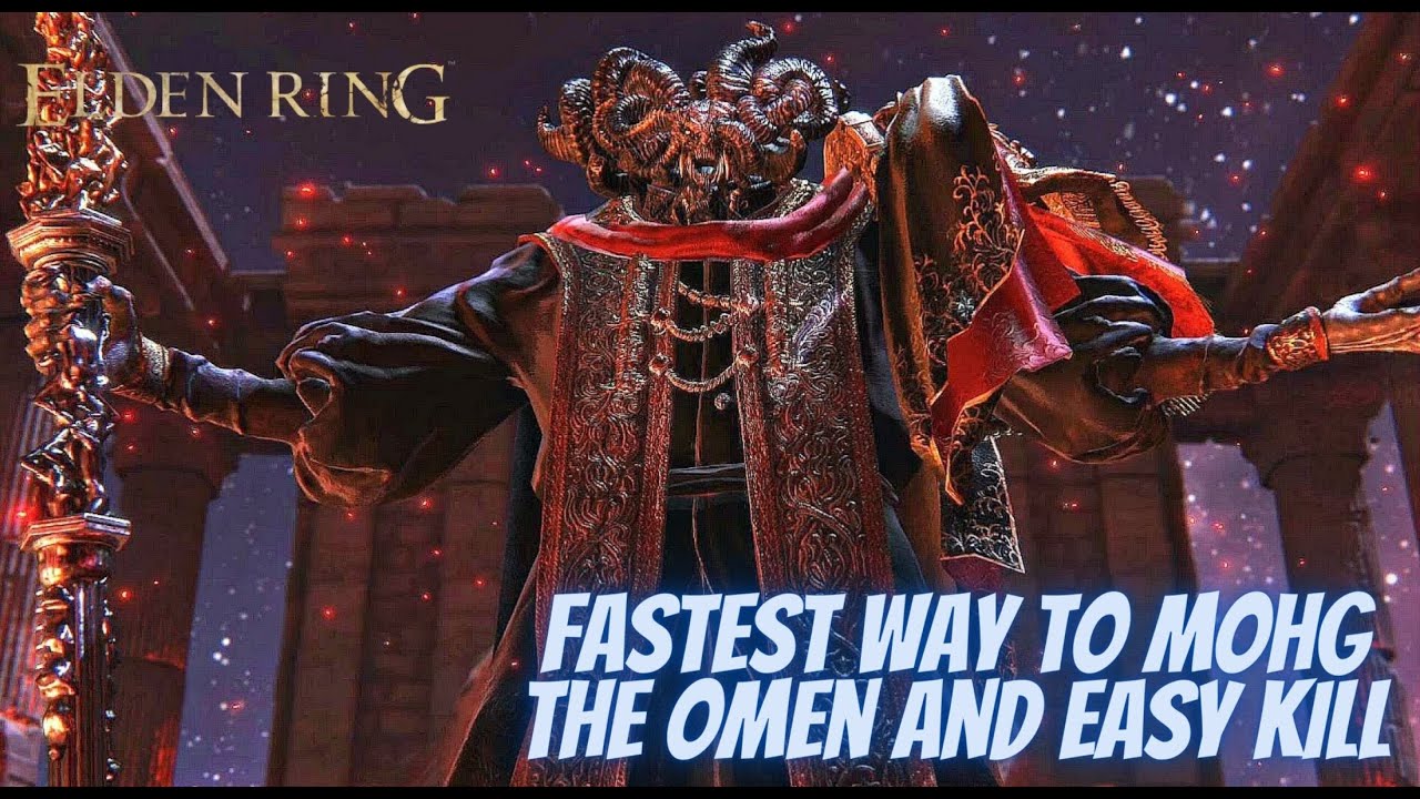 Fastest Way to Mohg The Omen and Easy Kill, Hidden, Secret Boss, Elden