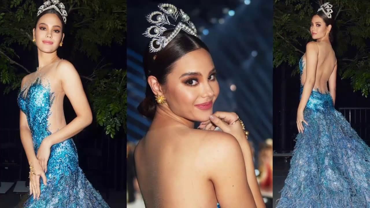 Miss Universe 2018 Catriona Gray Final Walk Perfect Gown For Her Perfect Body Youtube